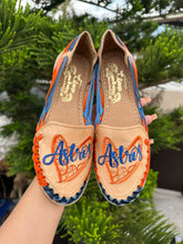 Load image into Gallery viewer, ASTROS SHOES ORANGE HEART (COLORS) TAN 1