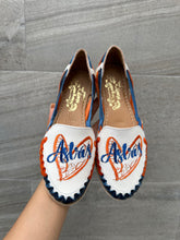 Load image into Gallery viewer, ASTROS SHOES ORANGE HEART (COLORS) WHITE