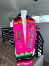 Load image into Gallery viewer, 2026 graduation stole virgen with flowers