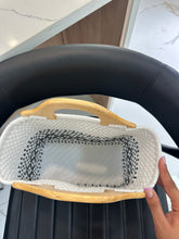 Load image into Gallery viewer, small eco friendly handbag with wood handles(mercado bag)