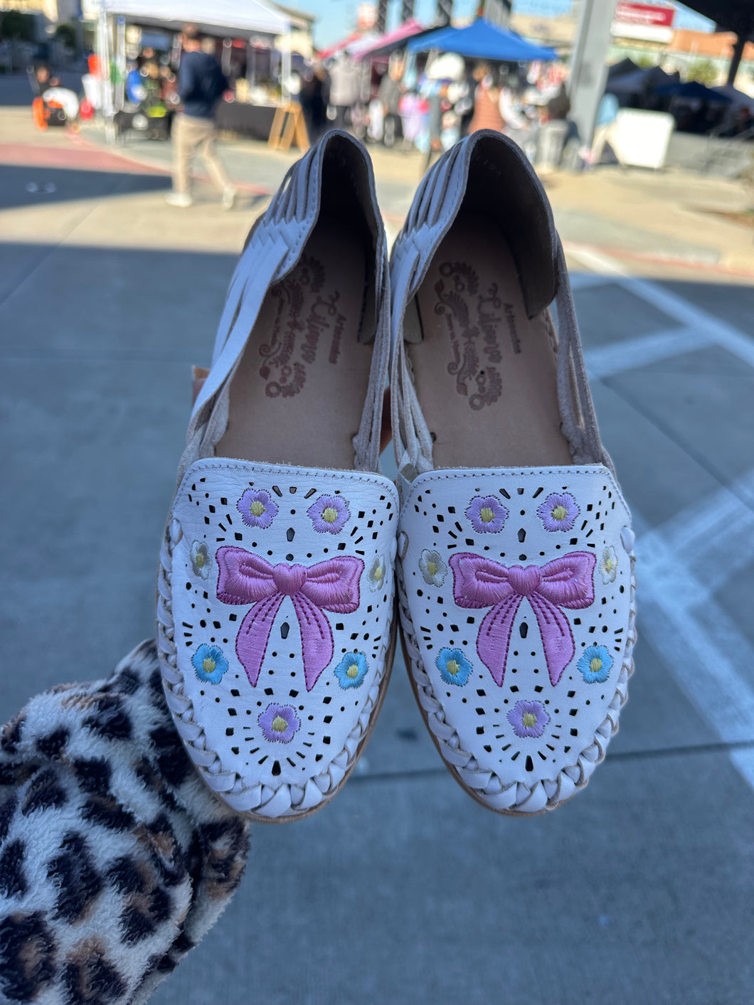 Bow coquette Hello kitty huaraches
