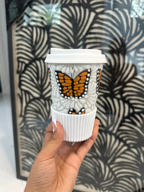 Talavera travel mug