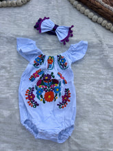 Load image into Gallery viewer, baby onesie gold outfit shoulder off (new)