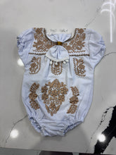Load image into Gallery viewer, baby onesie gold outfit (new)
