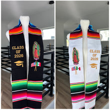 Load image into Gallery viewer, 2026 Graduation Stole Virgen (unisex) 2 flags