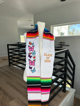 Load image into Gallery viewer, 2026 Graduation Stole Butterfly