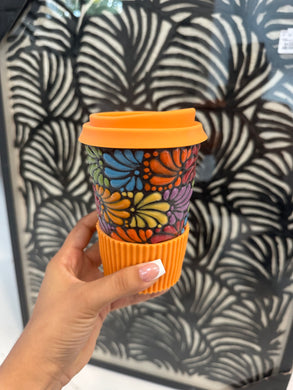 Talavera travel mug