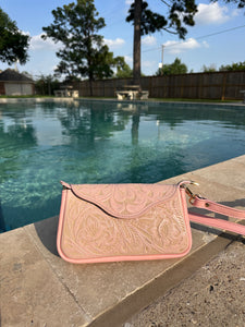 Leather bag/ Fanny pack/ crossbody/ shoulder bag