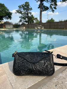 Leather bag/ Fanny pack/ crossbody/ shoulder bag