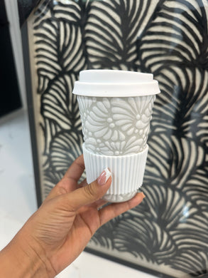 Talavera travel mug