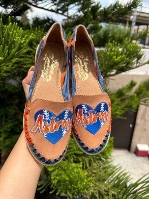 ASTROS SHOES BLUE HEART (COLORS) TAN 2