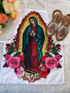 Virgencita Mandil Blanco