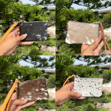 Card Holder/ Cowhide small pouch