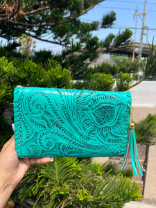 Monica Crossbody Turquoise