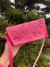 Load image into Gallery viewer, Rose Crossbody Barbie Pink