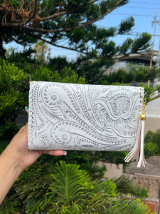 Monica Crossbody White