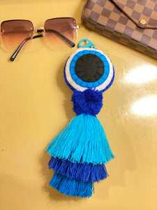 Blue ojo tassel