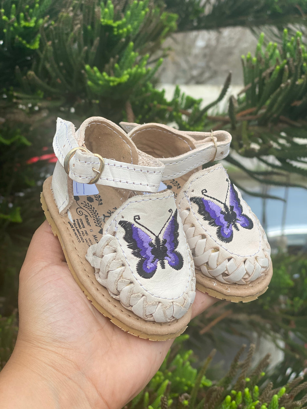 Mariposa Purple Strap Kids