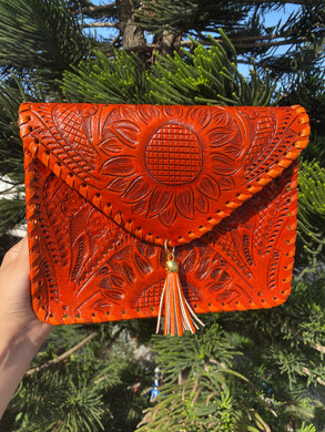 Girasol crossbody orange