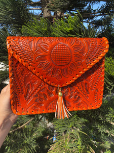 Girasol crossbody orange