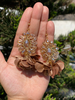 aretes flores