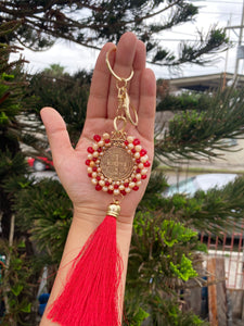 Red San Benito Car Accesories/ key chain