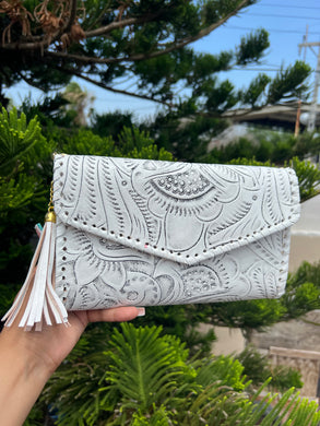 Monica Crossbody White