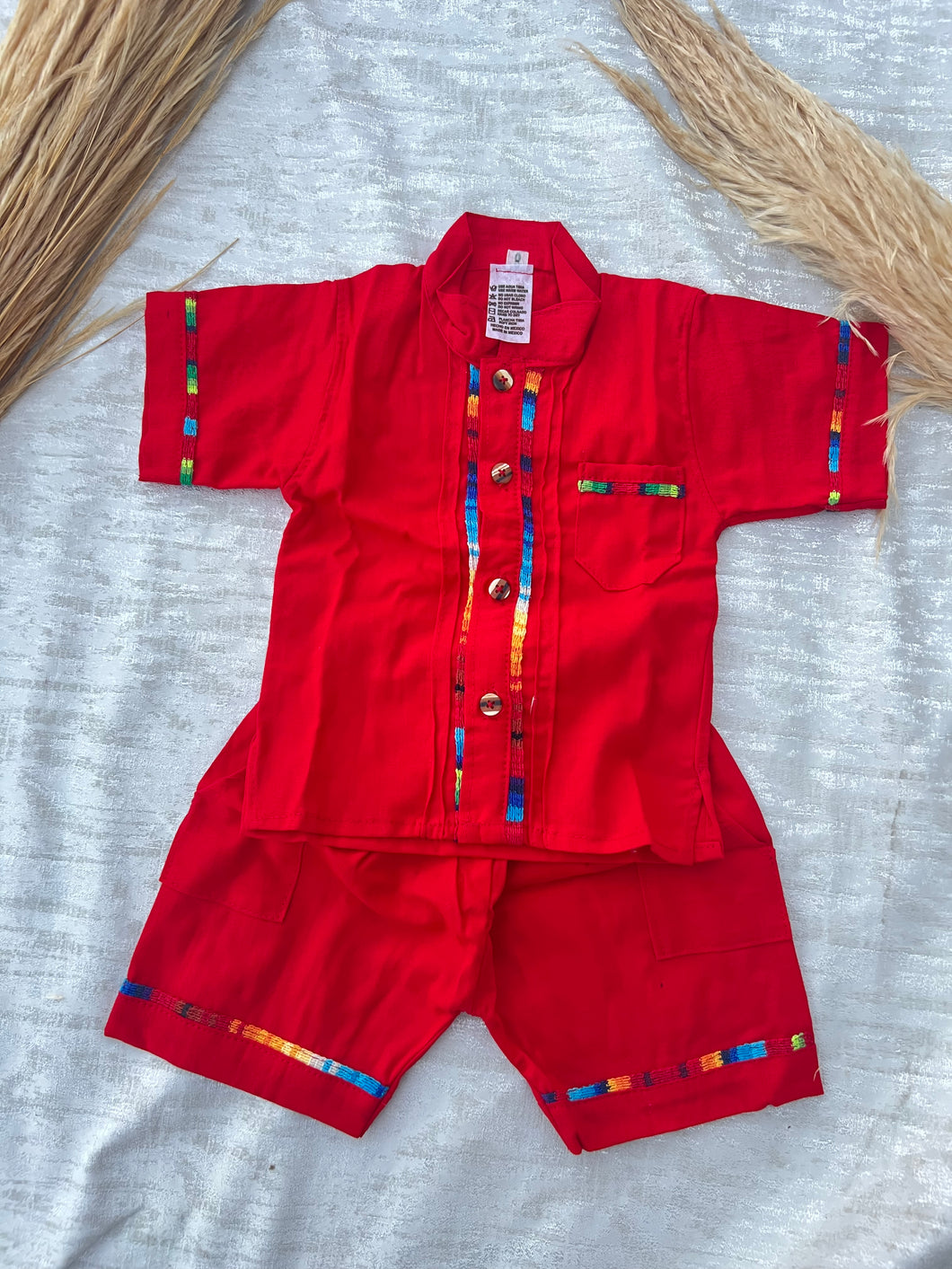 Red Baby Boy Outfit