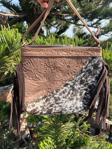 Bella Cowhide crossbody