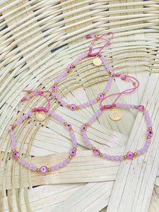 Ojo Bracelet Pink