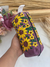 Load image into Gallery viewer, Light Purple make up bag/ pencil bag