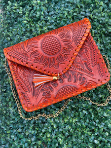 Girasol crossbody orange