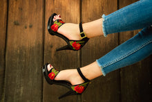 Load image into Gallery viewer, Embroidery Red Heels