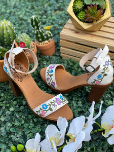 Chula Small Heel White