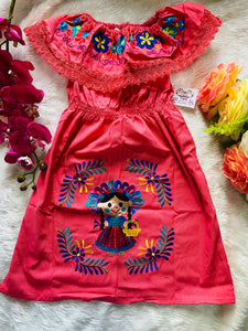 6yrs Frida vestido campesino