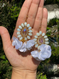 aretes flores