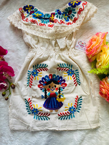 2 yrs Frida vestido campesino