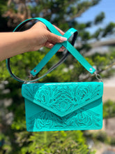 Load image into Gallery viewer, Stela Crossbody Turquoise