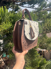 Load image into Gallery viewer, Lily cowhide handbag and crossbody