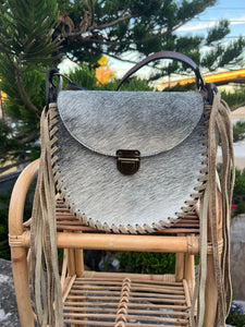 COWHIDE CROSSBODY