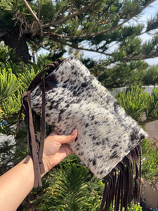 COWHIDE CROSSBODY