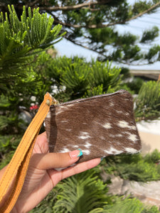 Card Holder/ Cowhide small pouch