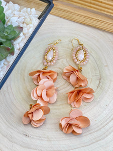 aretes 3 flores