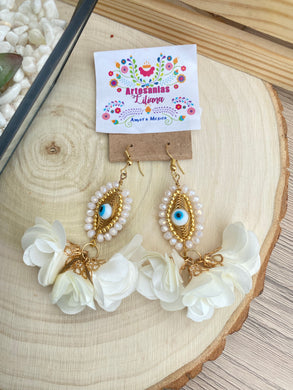 Ojo earrings 3 flower