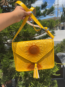 girasol / sunflower big crossbody