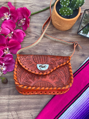 girasol crossbody orange