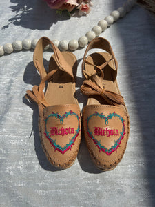 Bichota Tan Lace Up