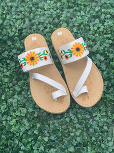 Girasol Sandals White