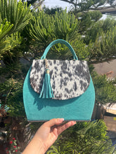 Load image into Gallery viewer, Lily cowhide handbag and crossbody