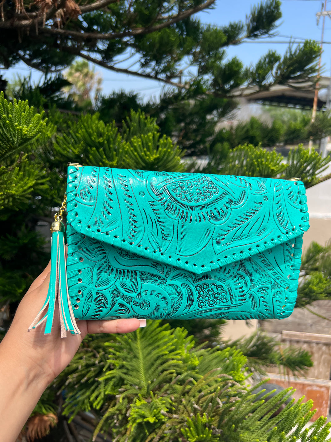 Monica Crossbody Turquoise